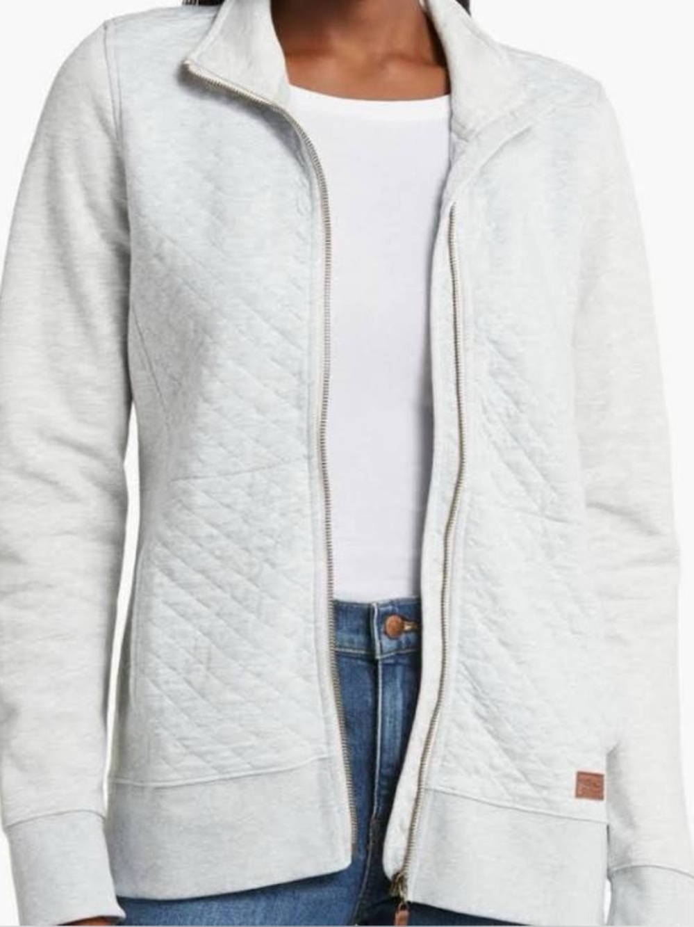 L.L. Bean Quilted Full-Zip Sweatshirt